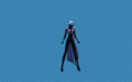 Ghost Widow Costume Emote CCDimensionShift.gif