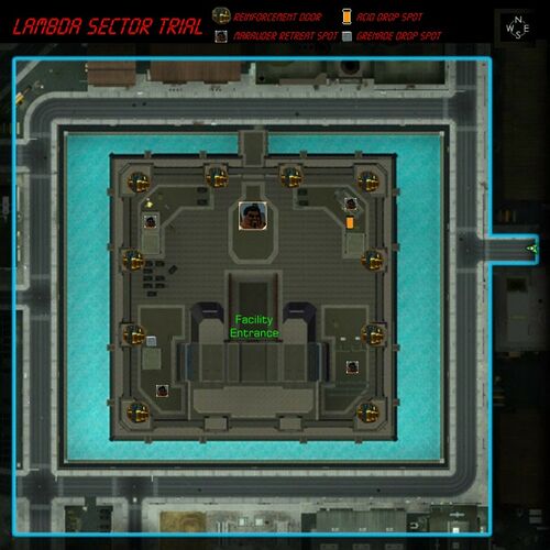 Lambda Sector map